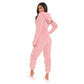 Luna -  Jumpsuit met Capuchon en Rits