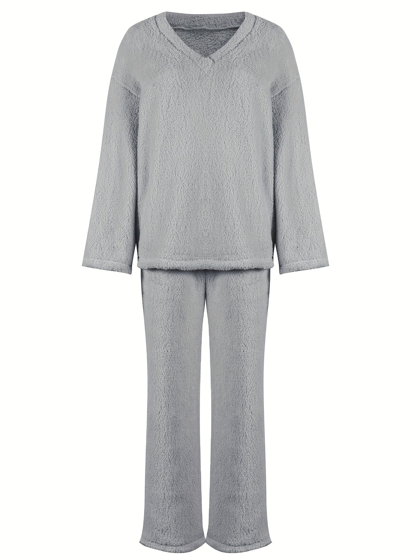 Isabelle - Elegante Dames V-Hals Pyjamaset