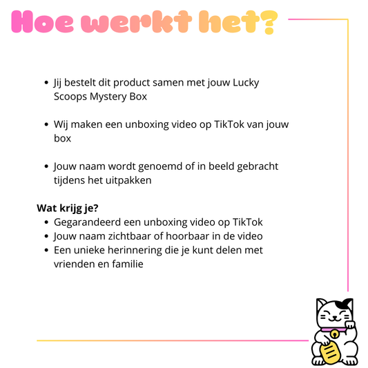 Unboxing video garantie