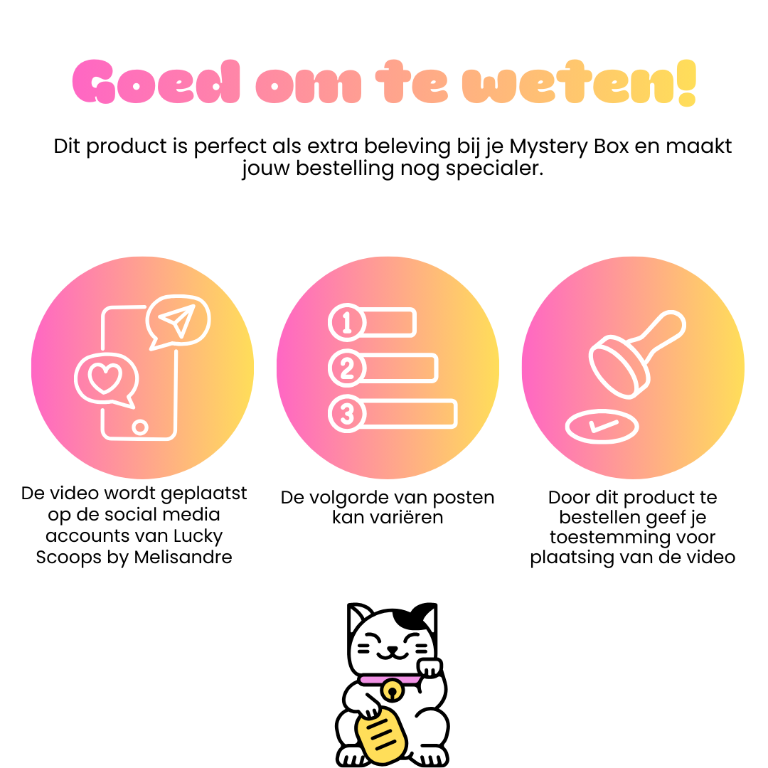 Unboxing video garantie