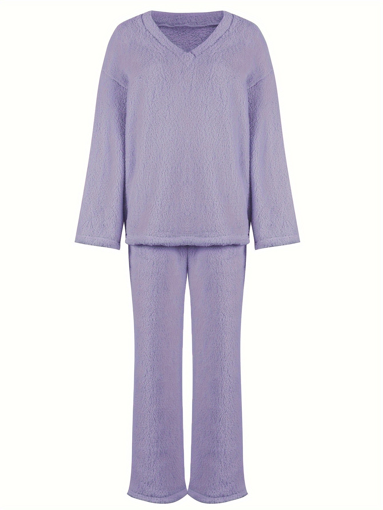 Isabelle - Elegante Dames V-Hals Pyjamaset