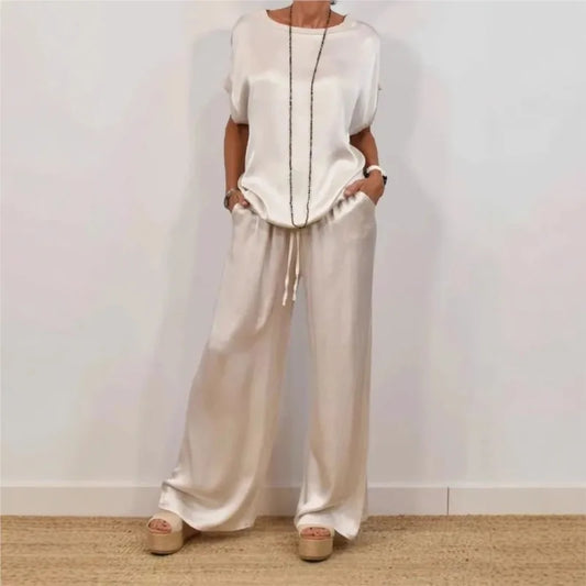 Sophie - Satijnen Oversized Pak