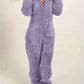 Luna -  Jumpsuit met Capuchon en Rits